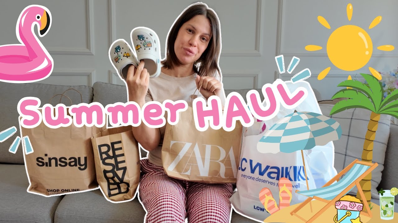 Summer outfit HAUL   SINSAY   PEPCO   RESERVED   ZARA