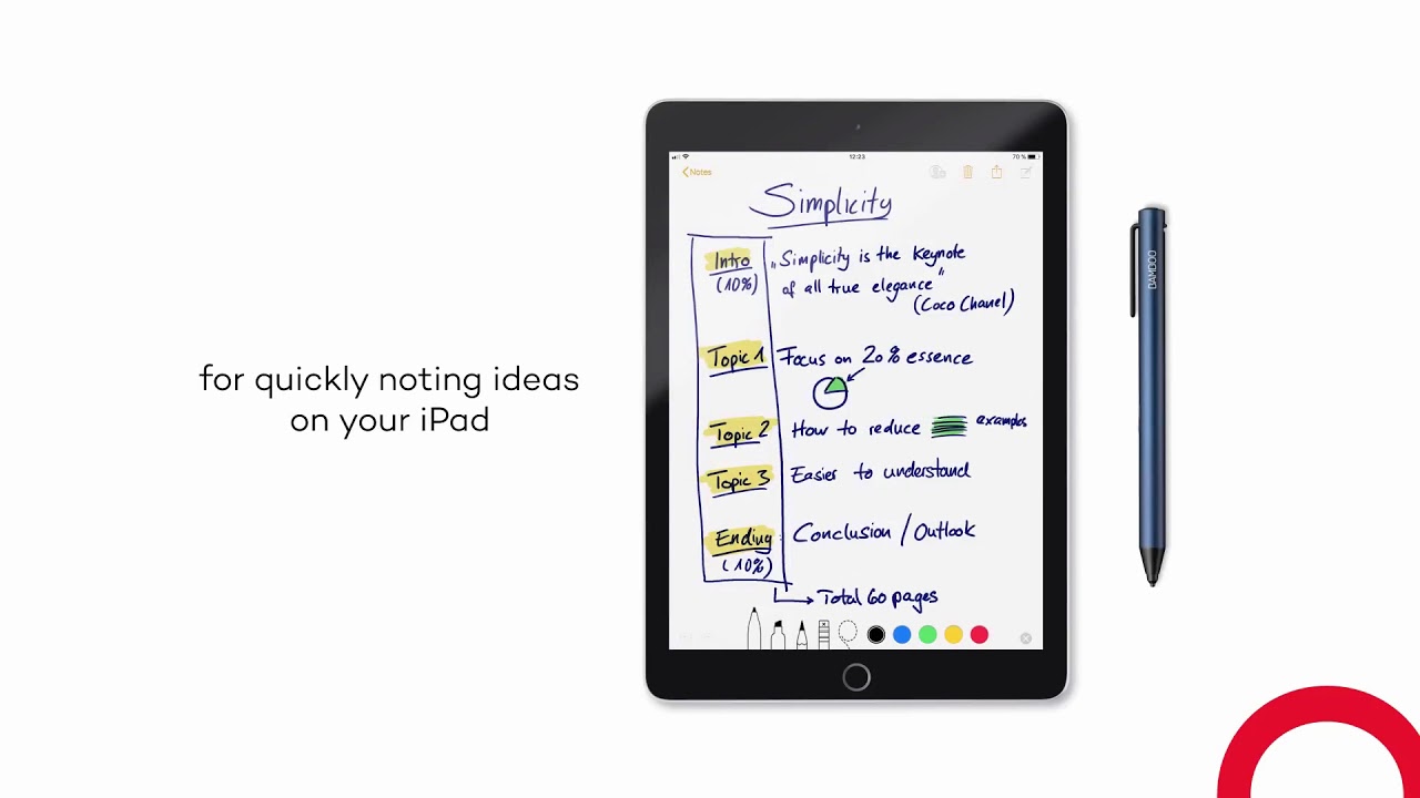 Prezentacja nowego pi&oacute;rka Wacom Bamboo Tip