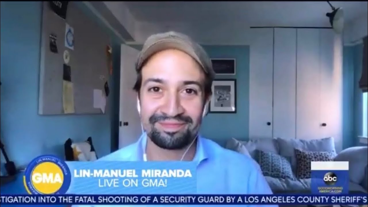 Lin-Manuel Miranda talks about filming Hamilton on GMA