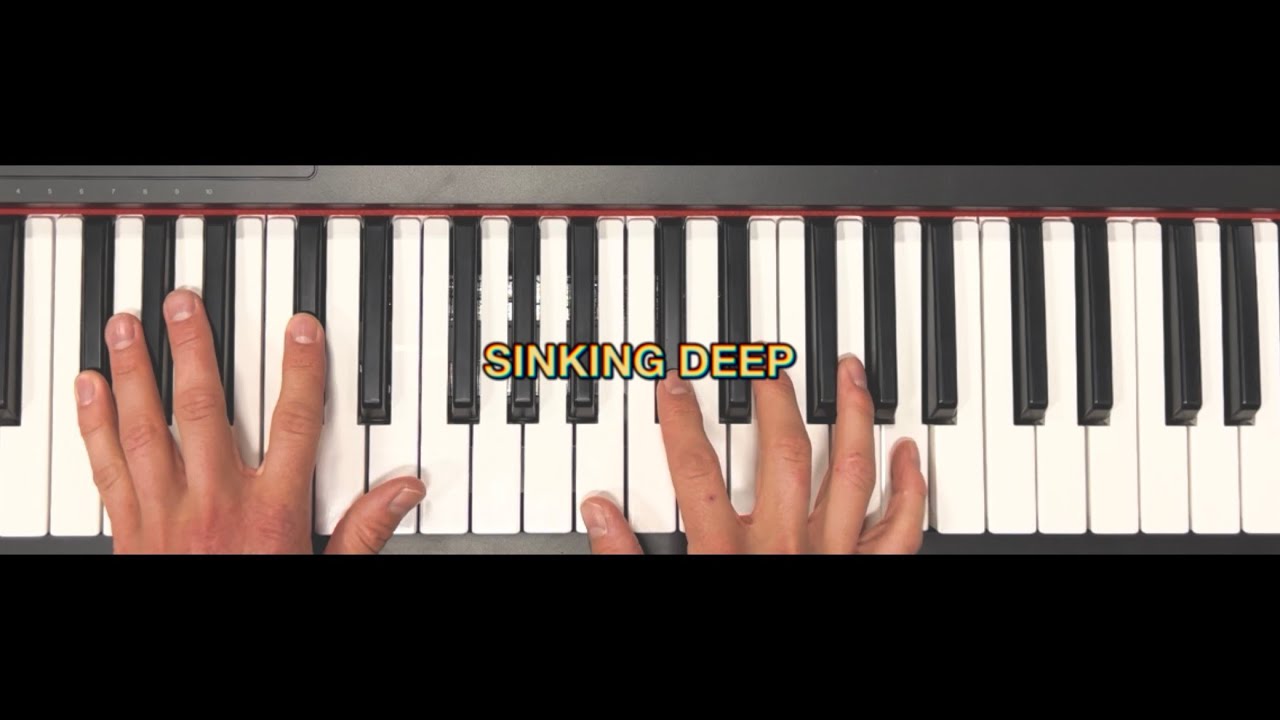 Sinking Deep || Piano Tutorial (Hillsong Young & Free)