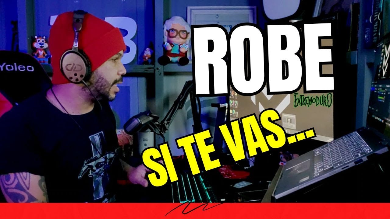Que tema más ESPECTACULAR!  Robe Si Te Vas en Directo - Reacción