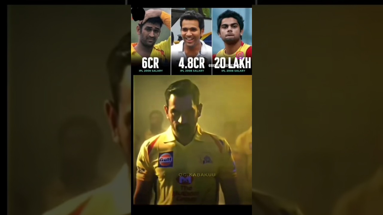 IPL 2008 AUCTION MAHENDRA SINGH DHONI #ipl #cricket #csk #dhoni #iplchampions #viralshort #motivatio