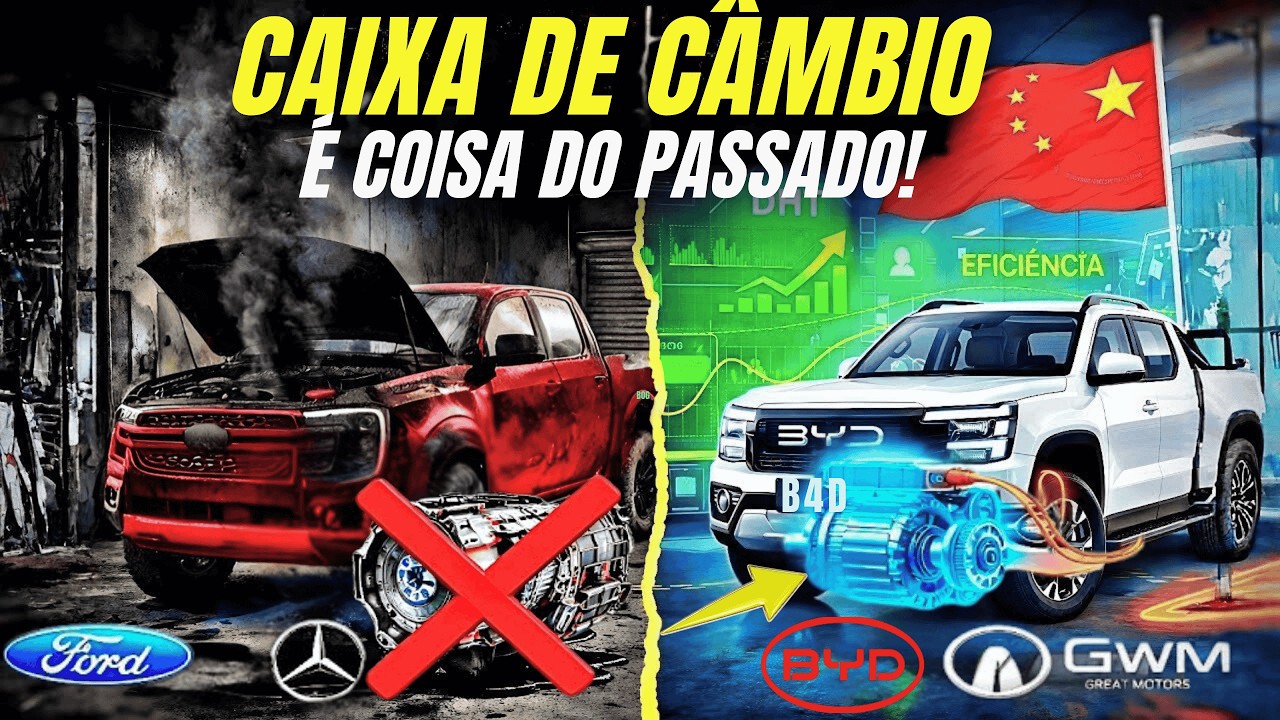 É o Fim das Caixas de Marchas  / A Nova Invenção Genial da China!