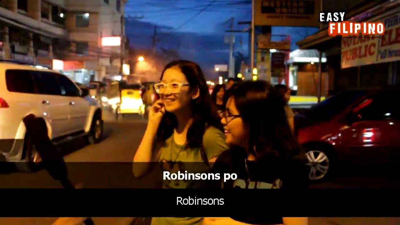 Easy Filipino 2 - What are you doing/ Where are you going?