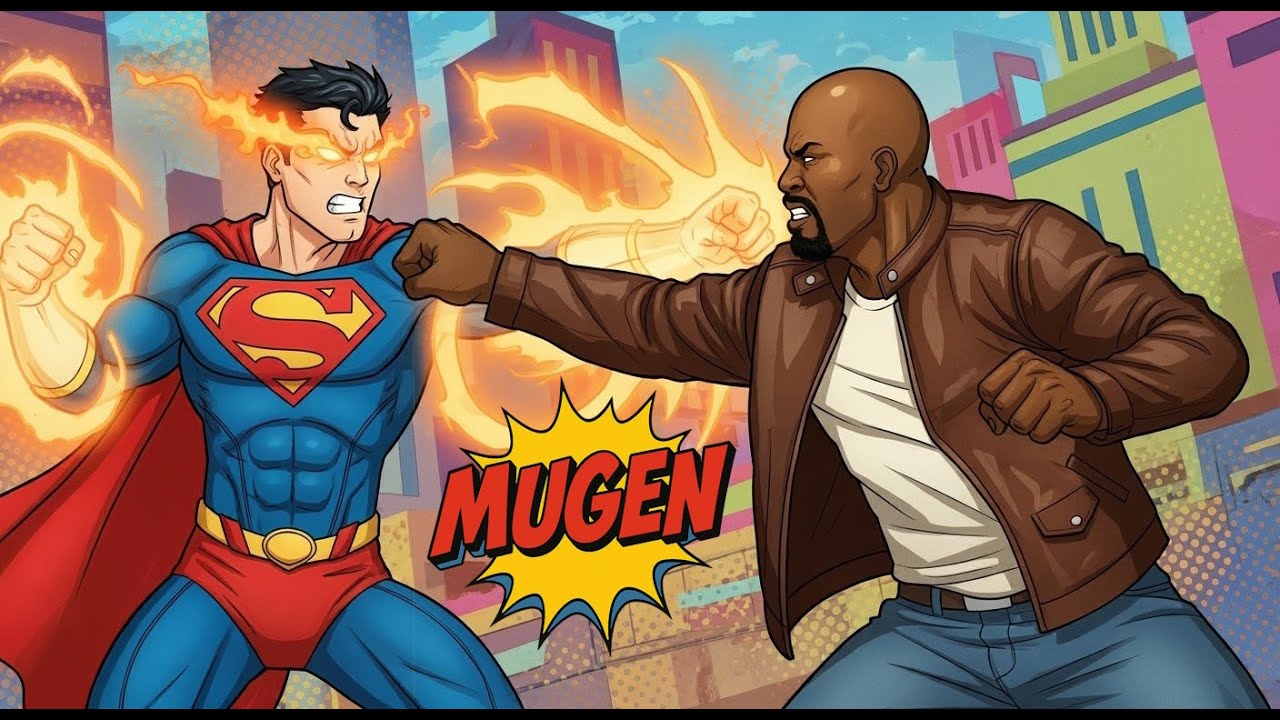 Mugen : Superboy Kon-el (Dc Comics) Vs Luke Cage (Marvel) (Request)