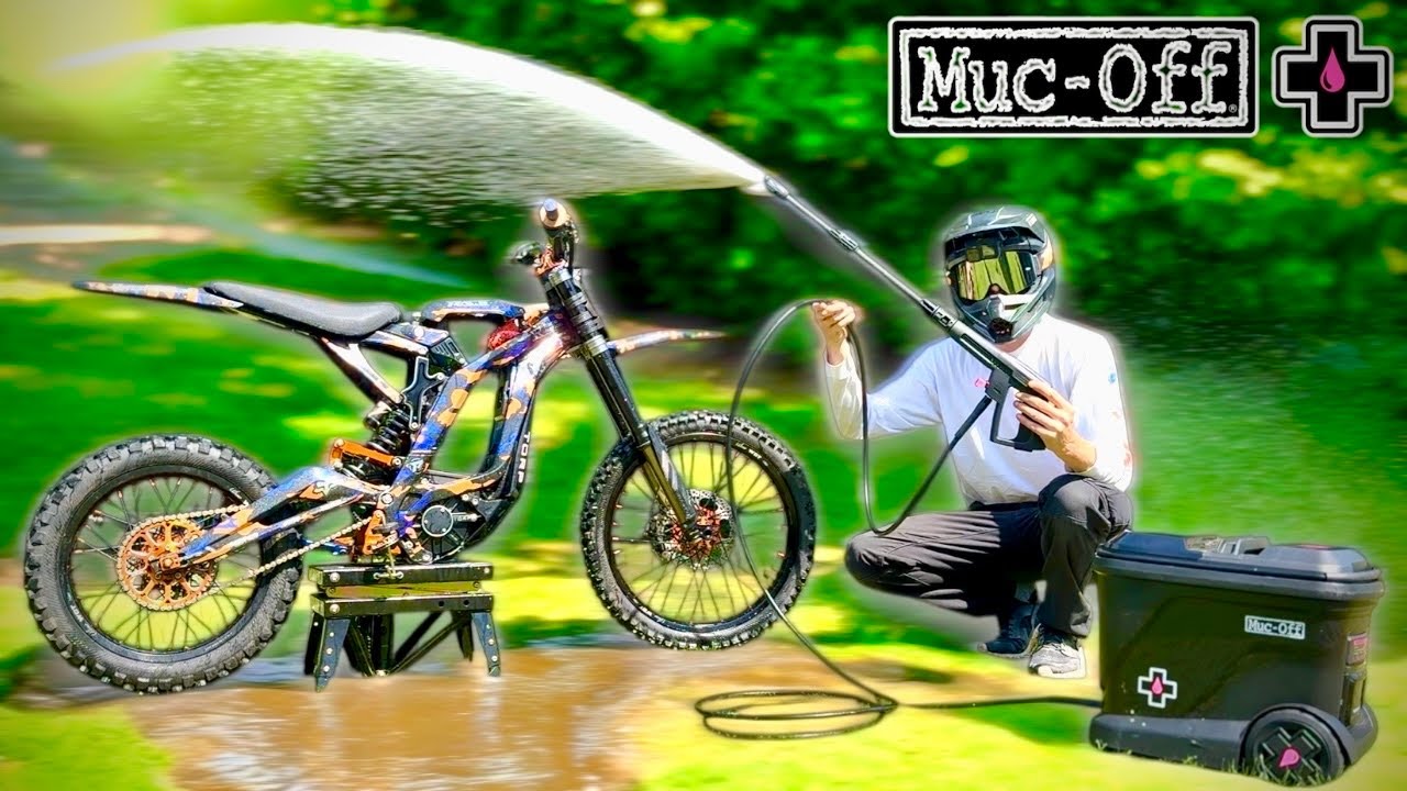 This MOBILE Pressure Washer Is IDEAL For Surrons & E-bikes!!! // Muc-Off Battery Pressure Washer