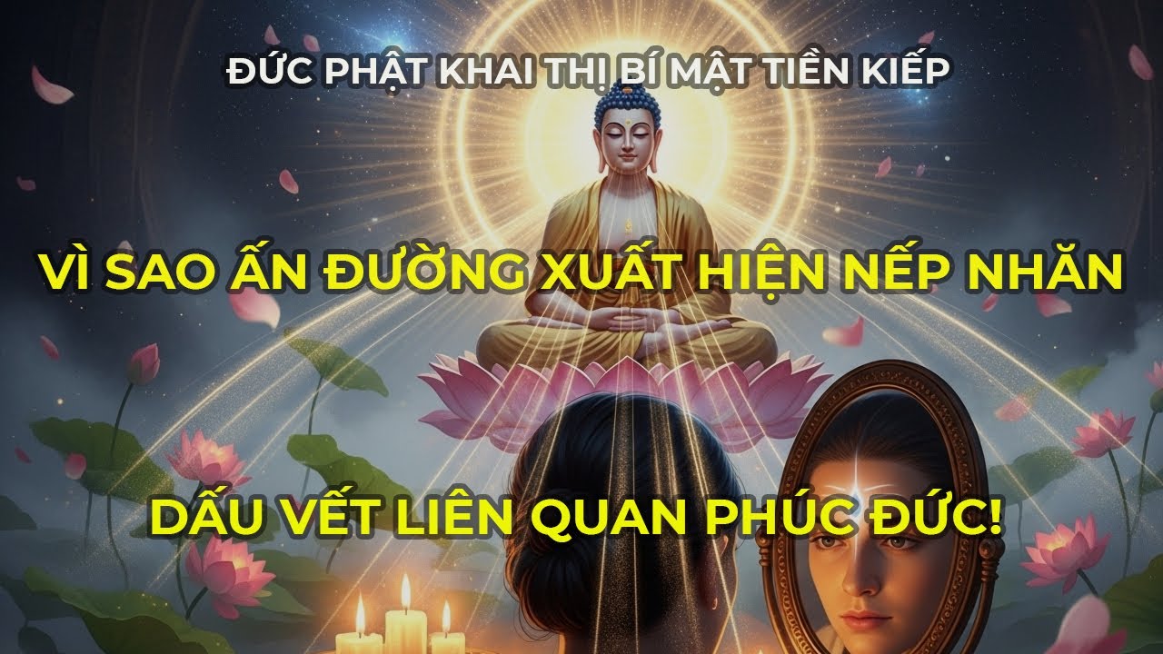 Vì sao có người giữa ấn đường lại xuất hiện nếp nhăn dọc? dấu vết liên quan đến phúc đức tiền kiếp !
