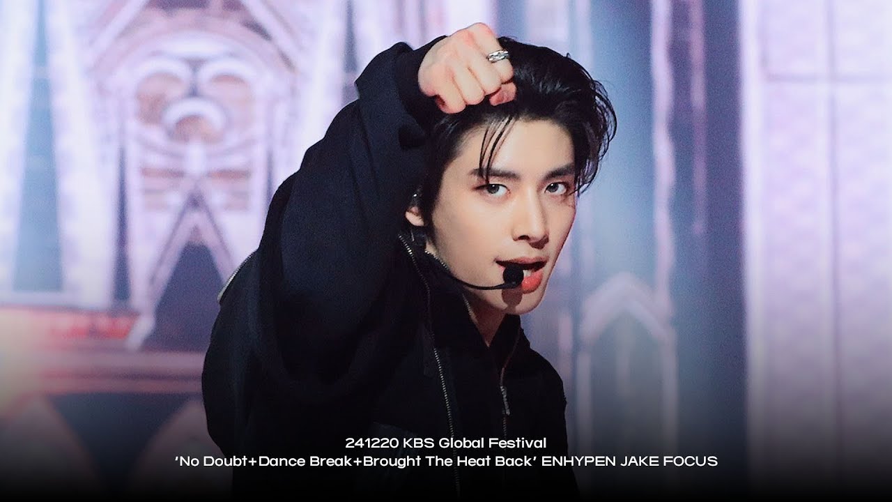 (4K) 241220 KBS Global Festival ‘No Doubt+Dance Break+Brought The Heat Back’ ENHYPEN JAKE Fancam