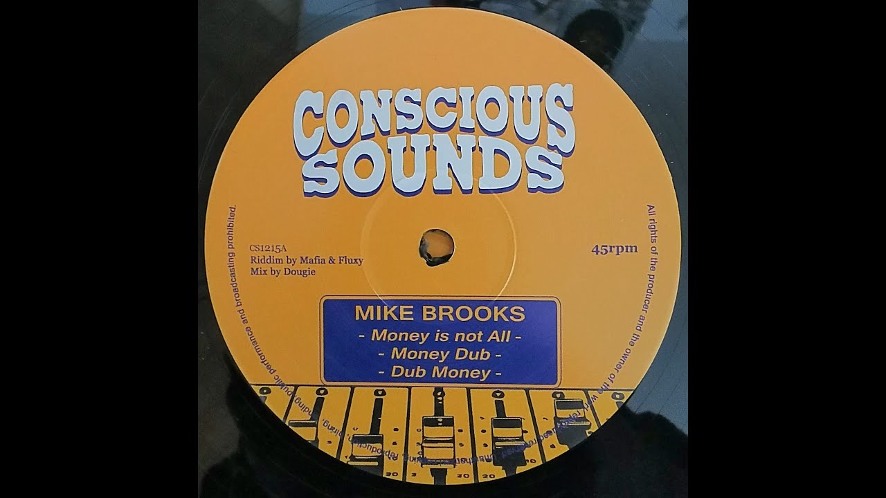 💥🔥💥12″ VINYL RECORD FROM CONSCIOUS SOUNDS “MONEY IS NOT ALL / COMPLICITY” MIKE BROOKS - HENRY SEKNG