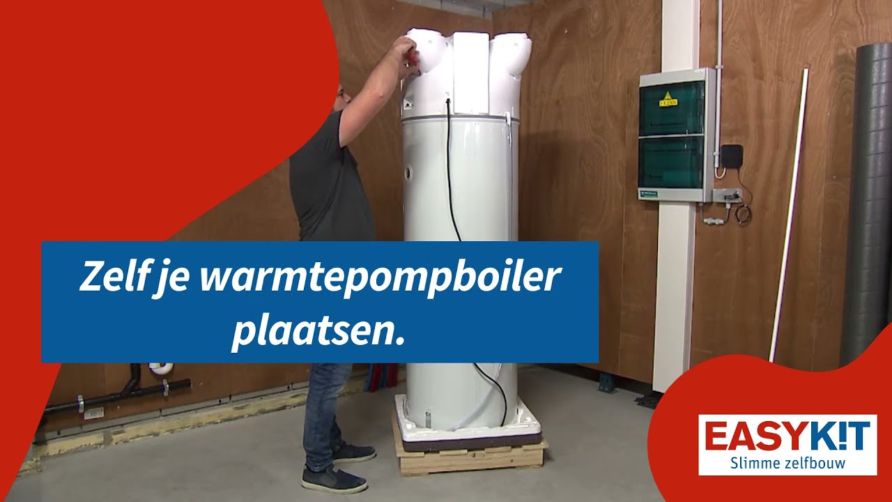 DIY:  Zelf je Atlantic warmtepompboiler plaatsen met Easykit