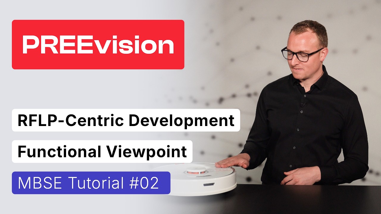 PREEvision MBSE Tutorial 02 | Functional Viewpoint | RFLP-Centric Systems Engineering