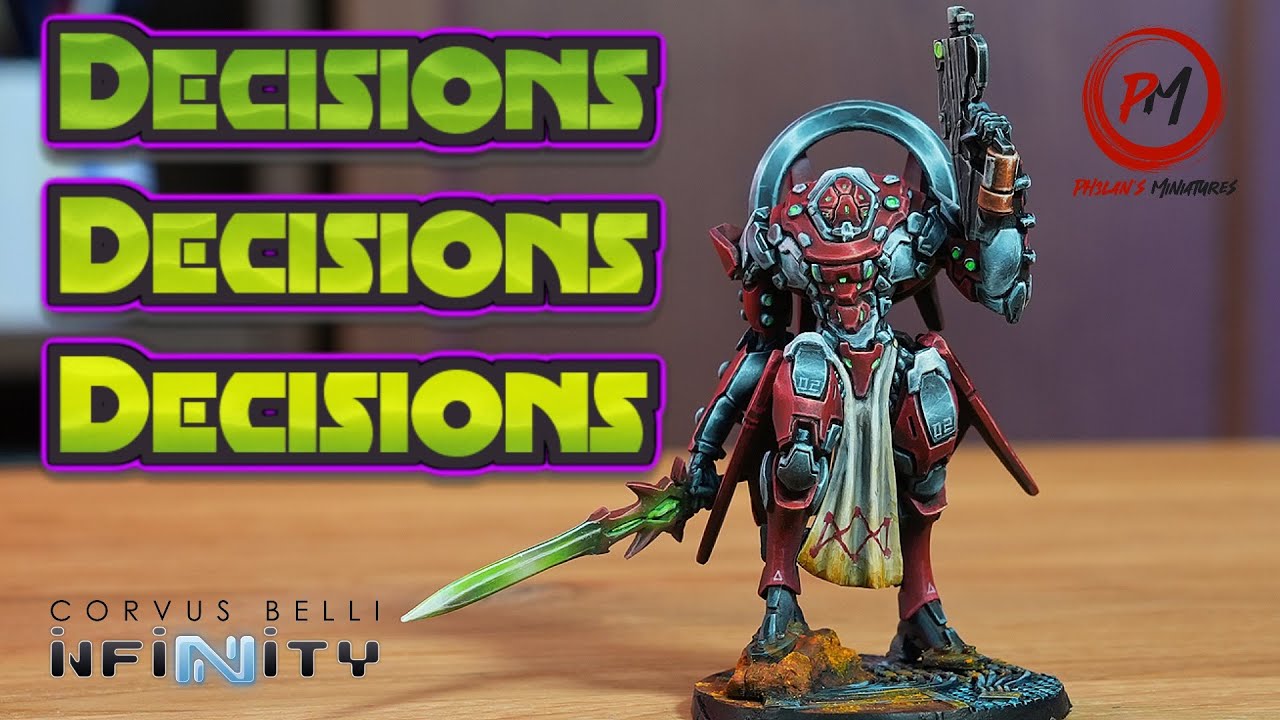 Painting the new Nomads STIGMATA in Corvus Belli's Infinity | Bakunin Reverence TAG