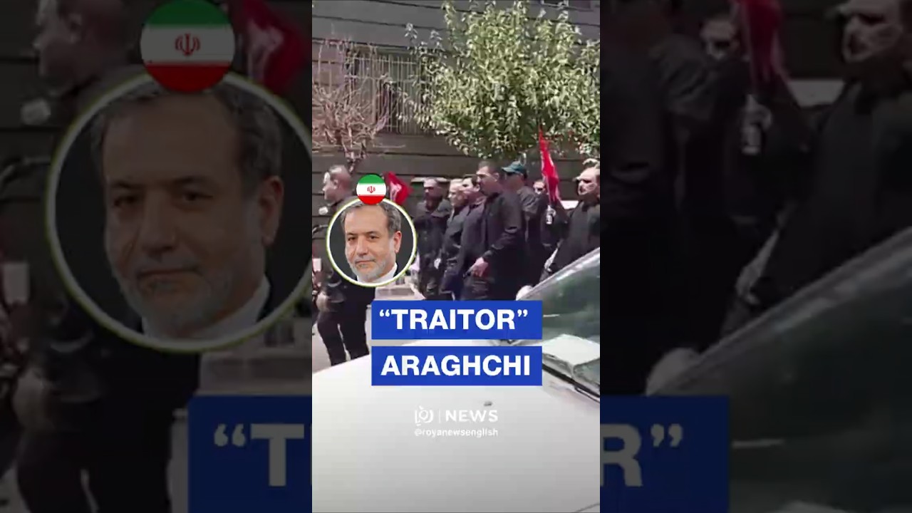 &ldquo;Traitor&rdquo;: Araghci apparently heckled by pro-war Iranians in the street