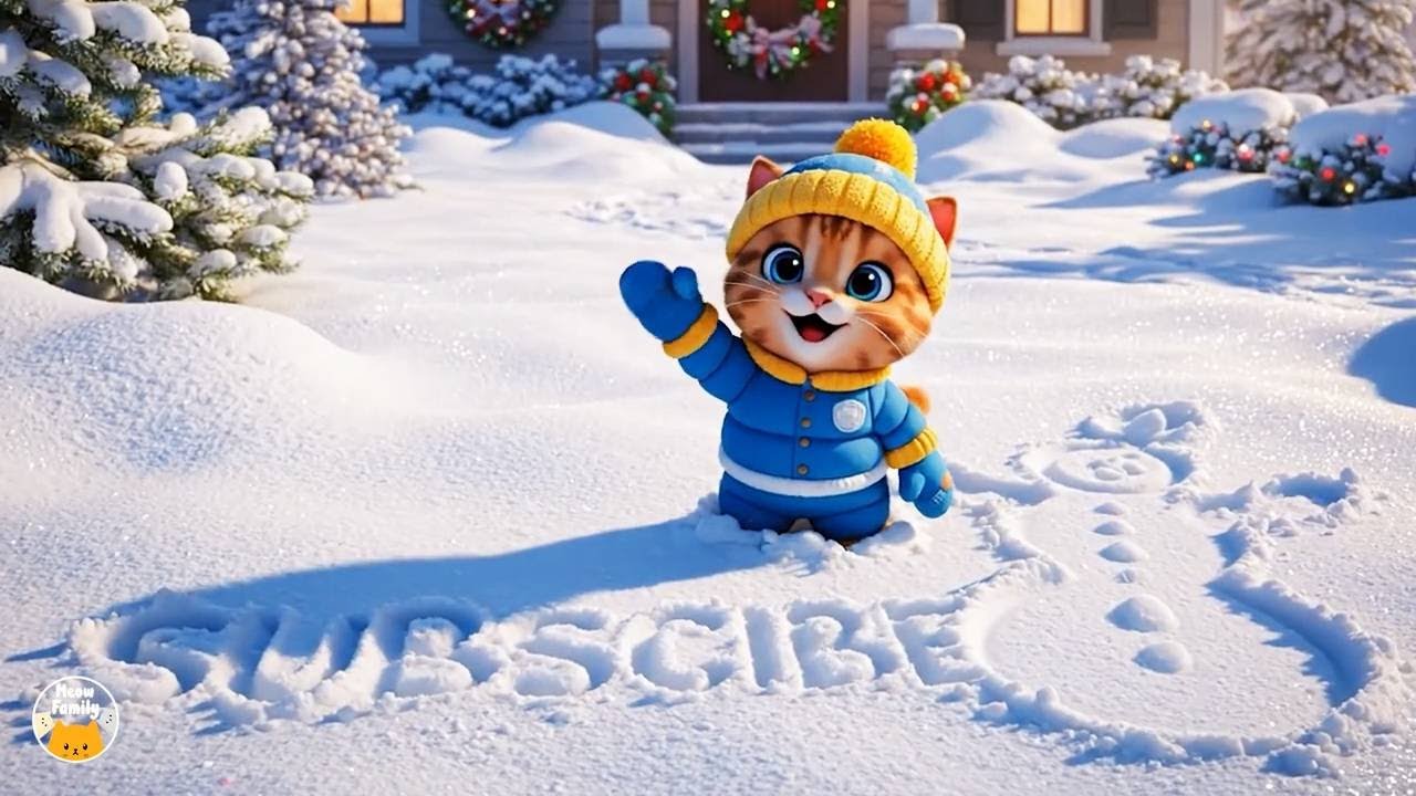GingerKitten Discovers a Magical Seed In The Snow |  Funny Cat Videos