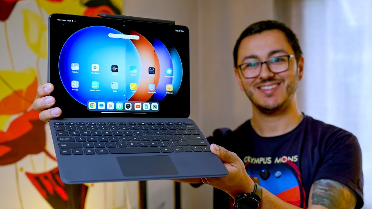 Xiaomi Pad 6S Pro: создание заметок с помощью клавиатуры и стилуса