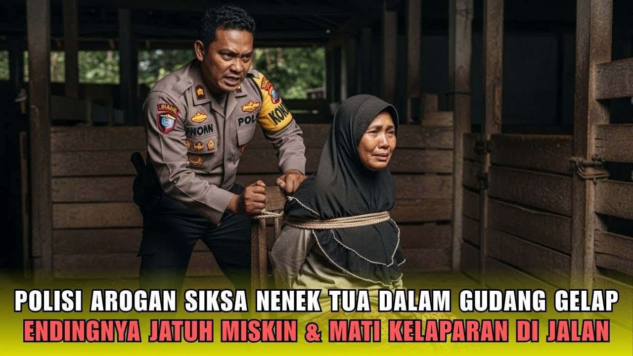 Polisi Ini Dipecat, Dipenjara, Dan Seluruh Asetnya Disita Gara2 Menyiksa Nenek Tua Di dalam Gudang!