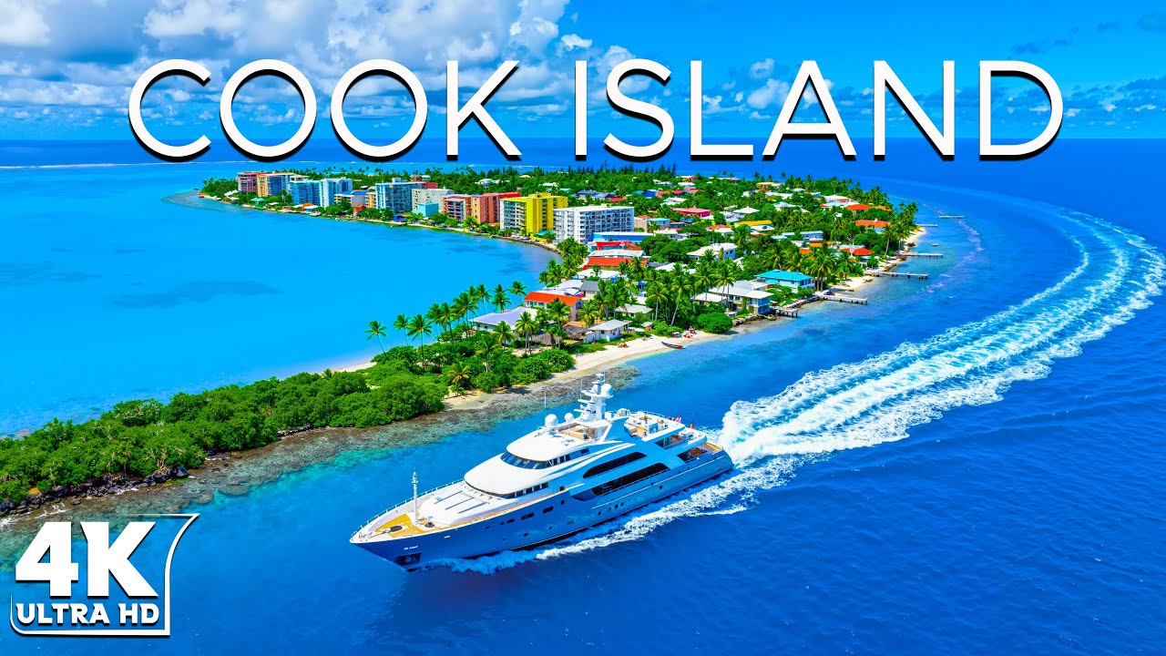[4K] Cook Island - Warm Sunshine, Blue Coasts & Summer Escape | Deep House Chill
