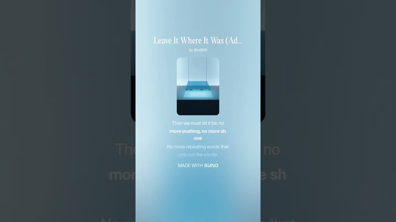Leave It Where It Was ( Vocal )- [Tul] | Official Audio