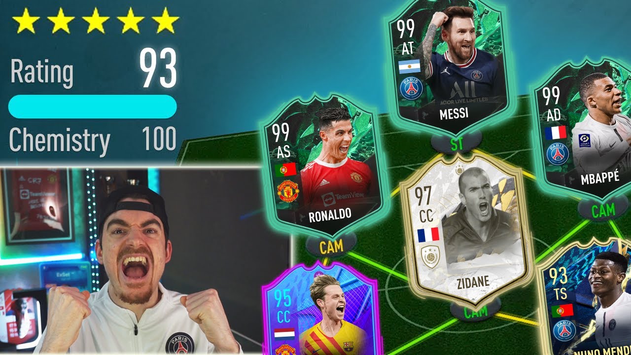 HO FATTO IL MIO NUOVO RECORD !!! 193 RATED FUT DRAFT CHALLENGE - FIFA 22 ULTIMATE TEAM ITA
