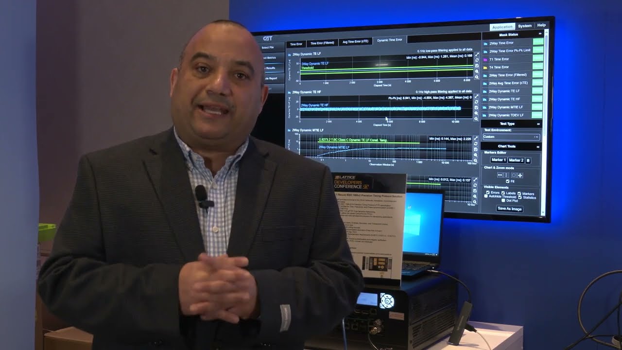 LDC23 Demo - ORAN 1.1 Secure IEEE 1588v2 Precision Timing Protocol Solution