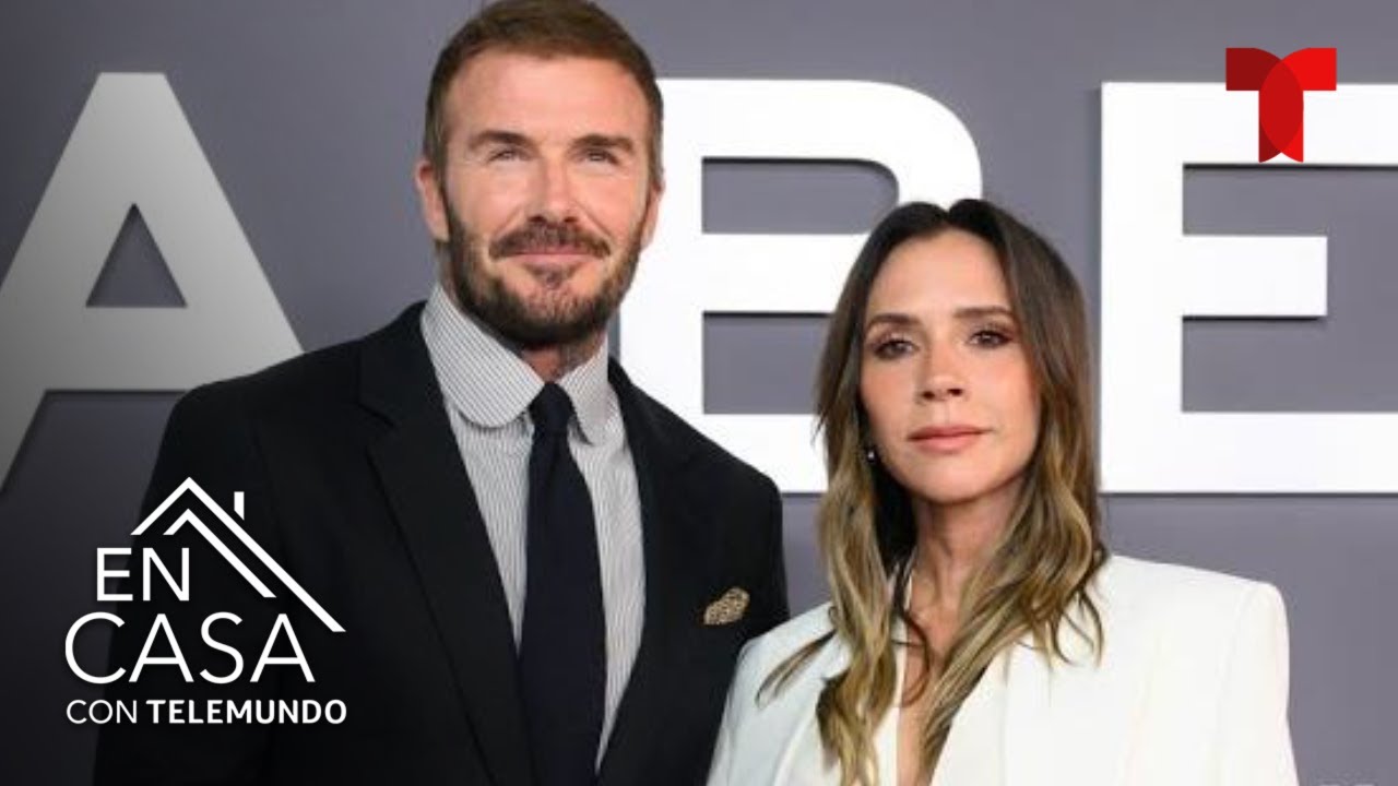 David y Victoria Beckham son criticados por crisis familiar | En Casa Con Telemundo