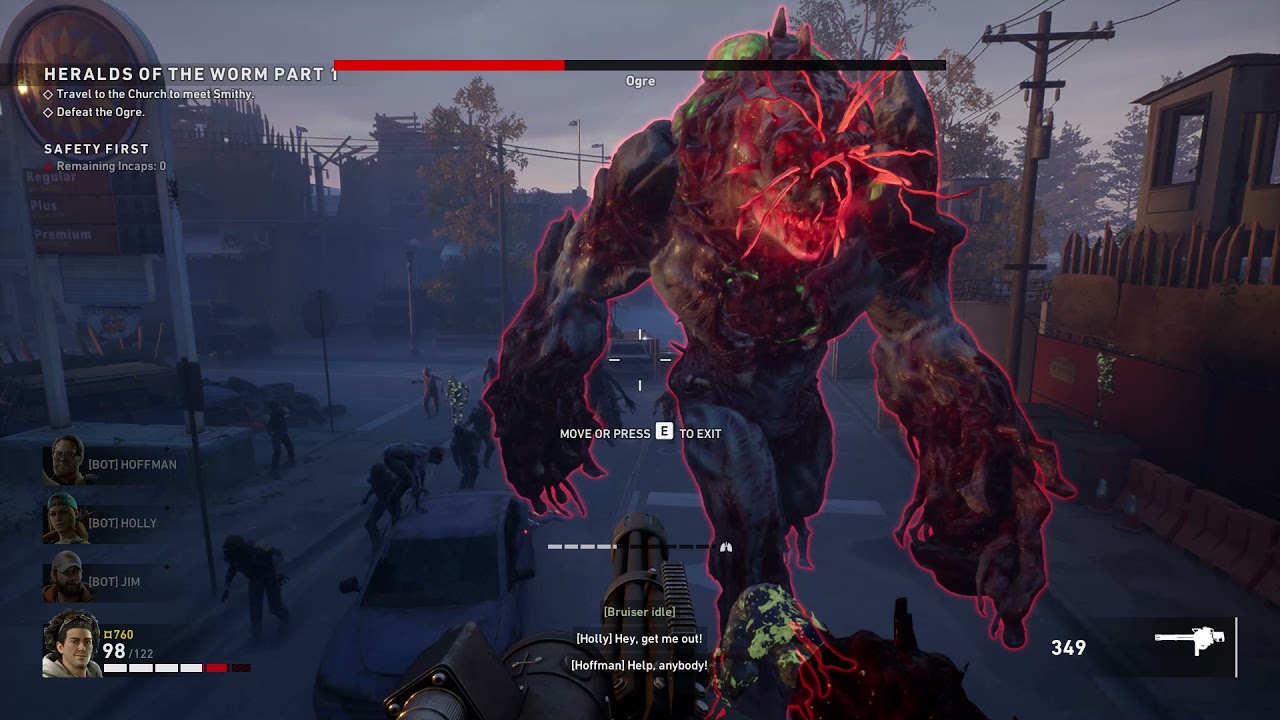 Act 2 map 8, Heralds of the Worm Part 1, Nightmare True Solo - Back 4 Blood