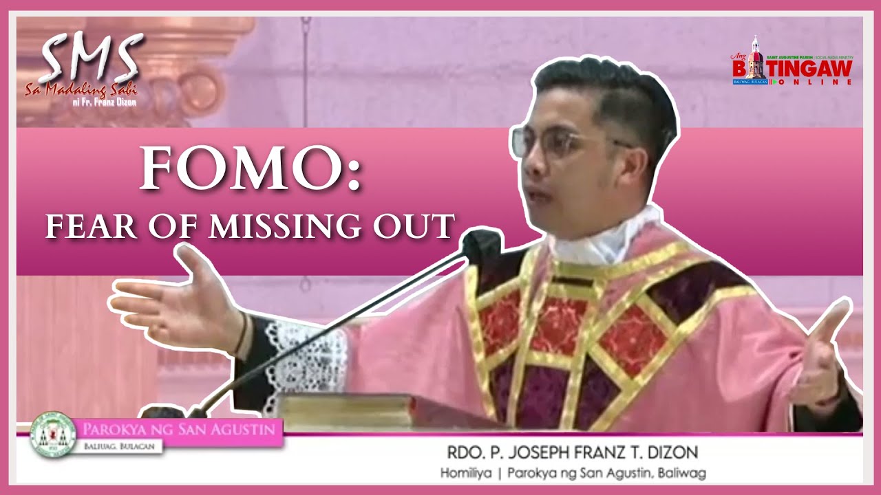 FOMO: FEAR OF MISSING OUT