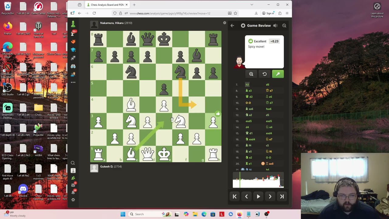 Analyzing a chess game between Gukesh and Hikaru from the Global Chess League 2025!!!