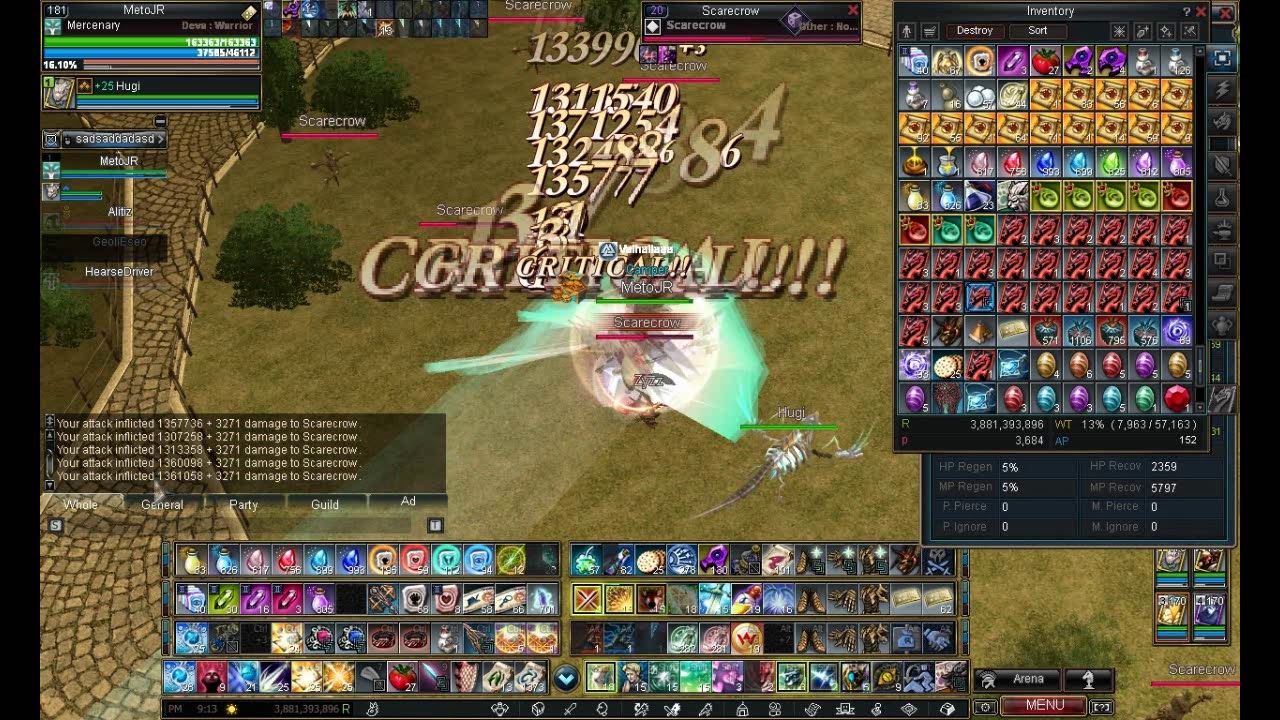 Rappelz +25 Spear DMG TEST