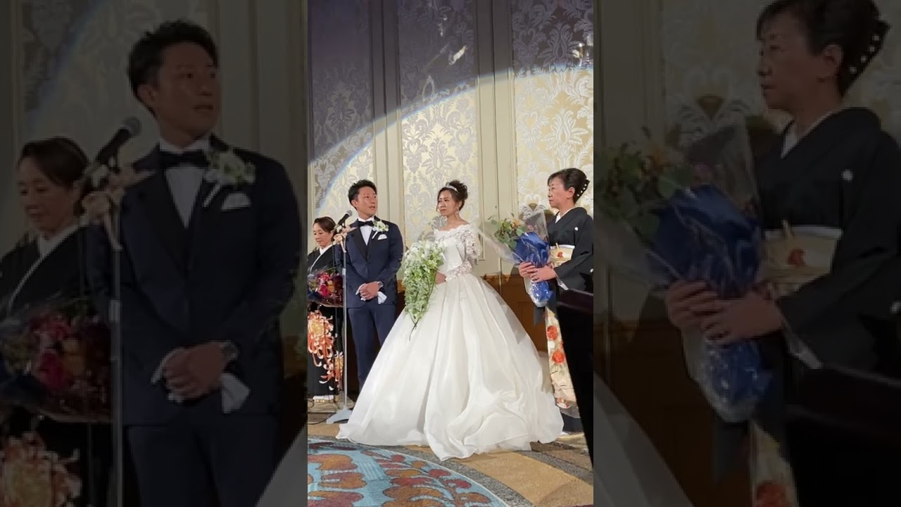披露宴　会場中が泣いた伝説の新郎スピーチ