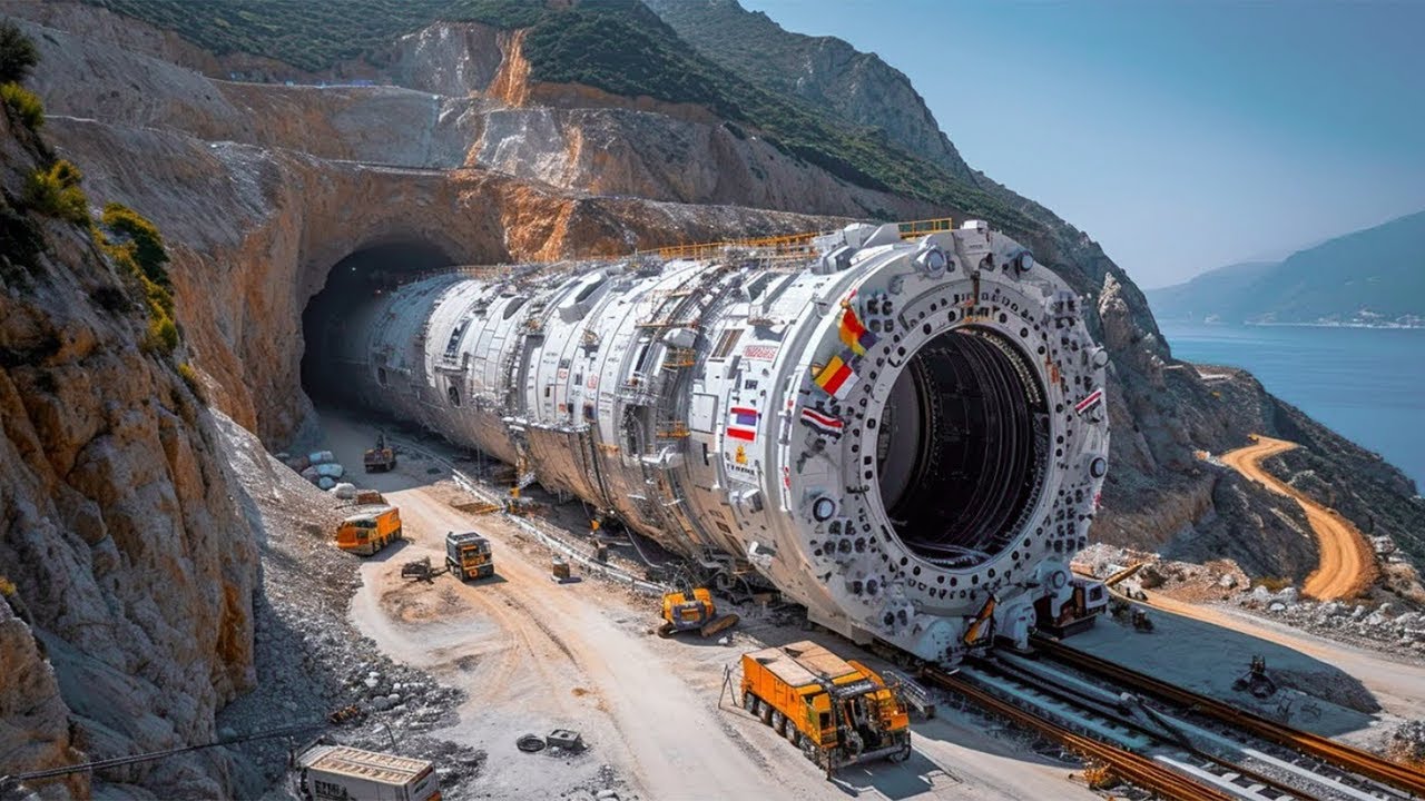 Đường hầm S&Acirc;U NHẤT THẾ GIỚI Xuy&ecirc;n d&atilde;y Alps được x&acirc;y dựng như thế n&agrave;o?