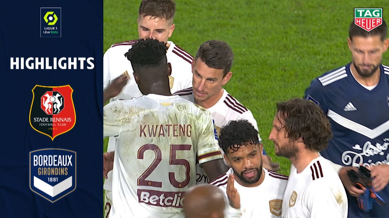 STADE RENNAIS FC - FC GIRONDINS DE BORDEAUX (0 - 1) - Highlights - (SRFC - GdB) / 2020--2021