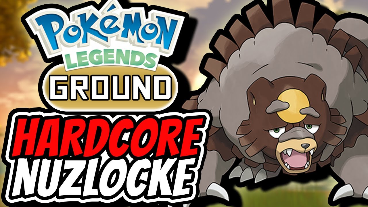 Pokemon Legends Arceus HARDCORE NUZLOCKE - GROUND Types ONLY