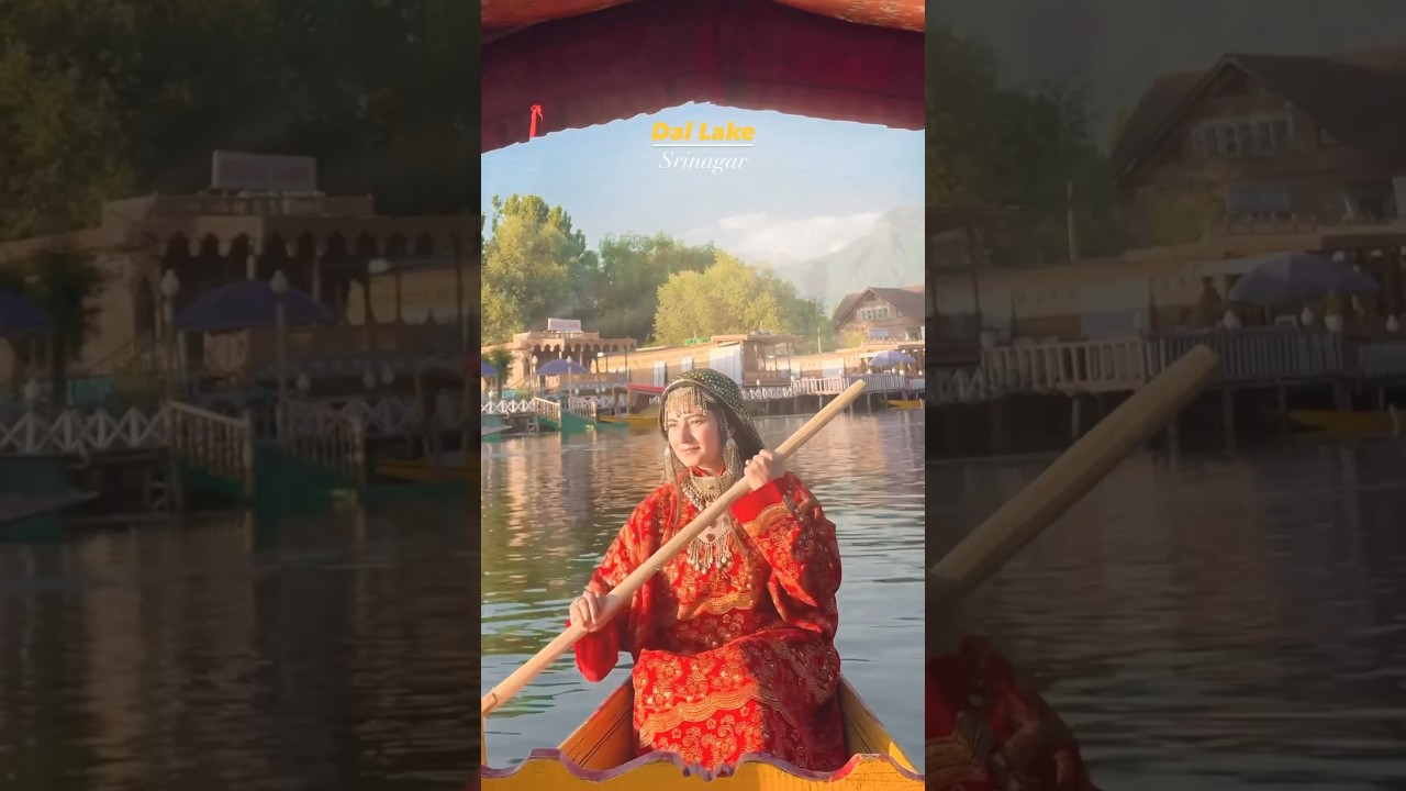 Dal Lake Shikara Ride Srinagar Kashmir #shorts #shikara #srinagar #dallake #shikararide #kashmir
