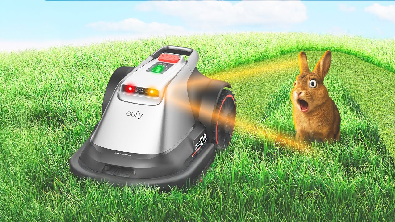 The Eufy E18 Robot Lawn Mower has AI and FSD?