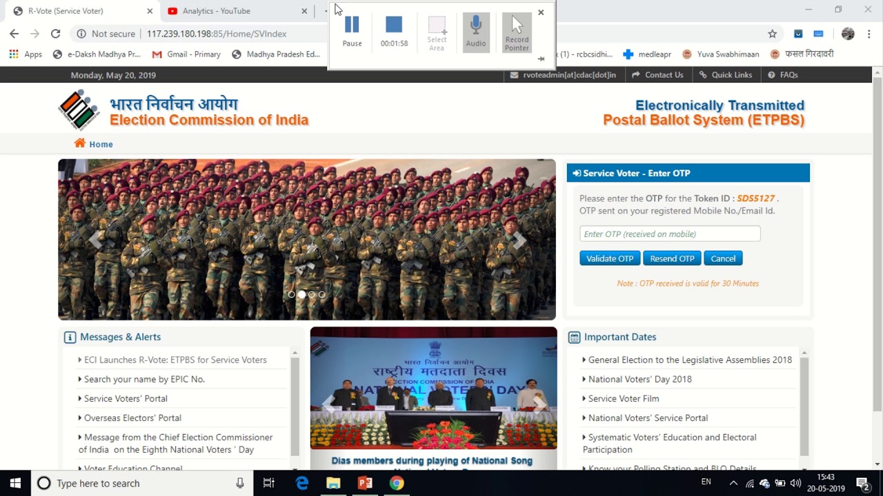 DOWNLOADING OF PIN AND BALLOT FOR ETPBS PRECOUNTING ON TEST LINK LATEST || ETPBS|| ASHISH KALCHURI