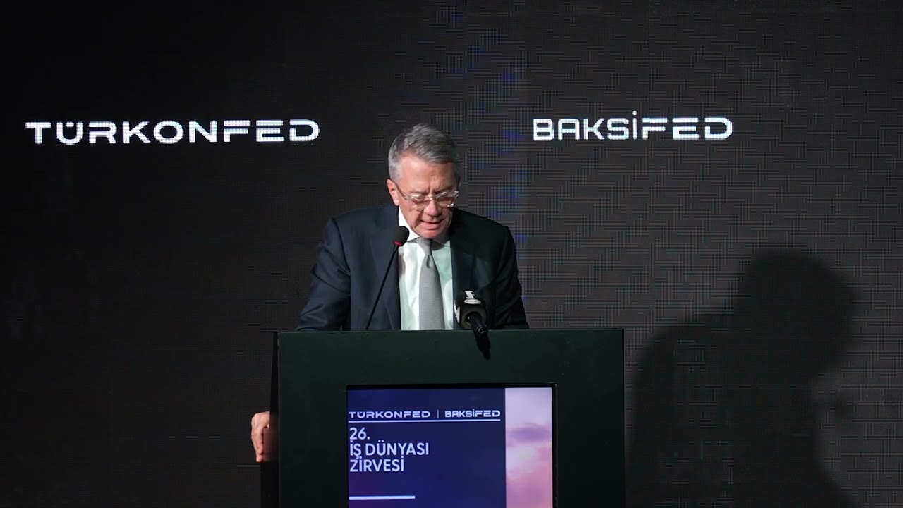 TÜRKONFED 26. İş Dünyası Zirvesi 2. Gün | TÜSİAD Yüksek İstişare Konseyi Başkanı Ömer Aras