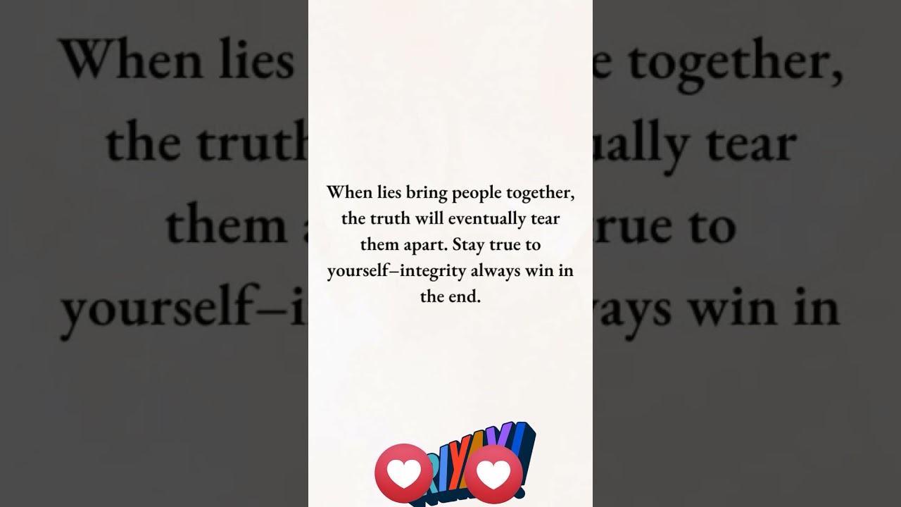 #truth