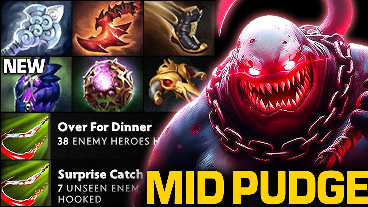 Обновление 7.40! – Pudge против Ursa на миду | Официальный пост Pudge