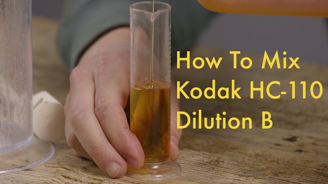Как смешивать Kodak HC-110 || Как