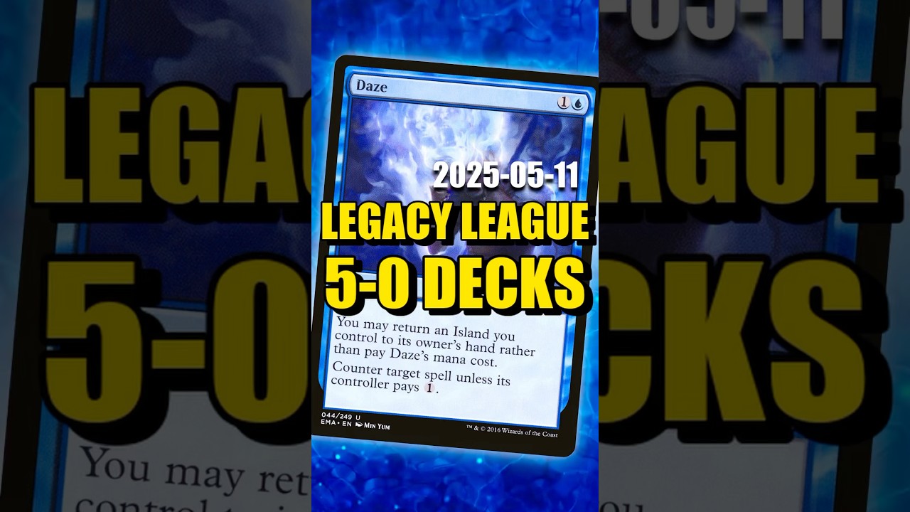 UNDEFEATED MTG Legacy League Decklists (2025-05-11) 