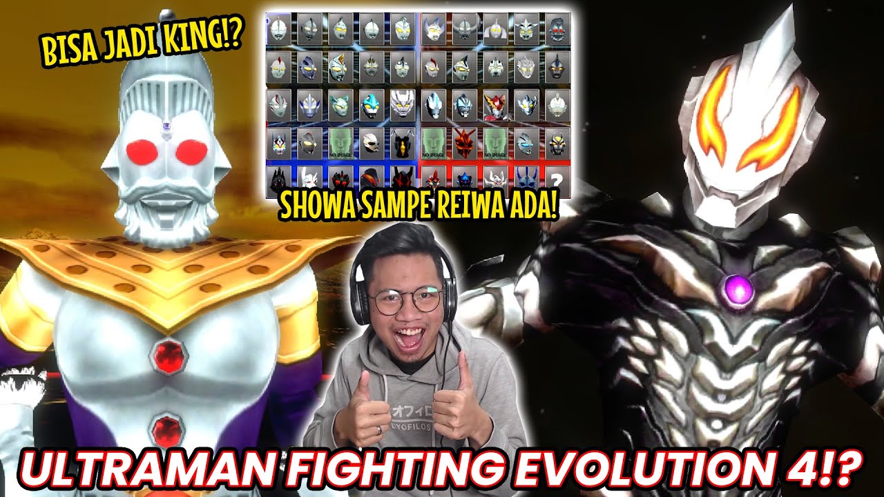 ULTRAMAN FIGHTING EVOLUTIONN 4?! KARAKTERNYA LENGKAP BANGET CUY DARI SHOWA SAMPE REIWA ADA! [EF-12]