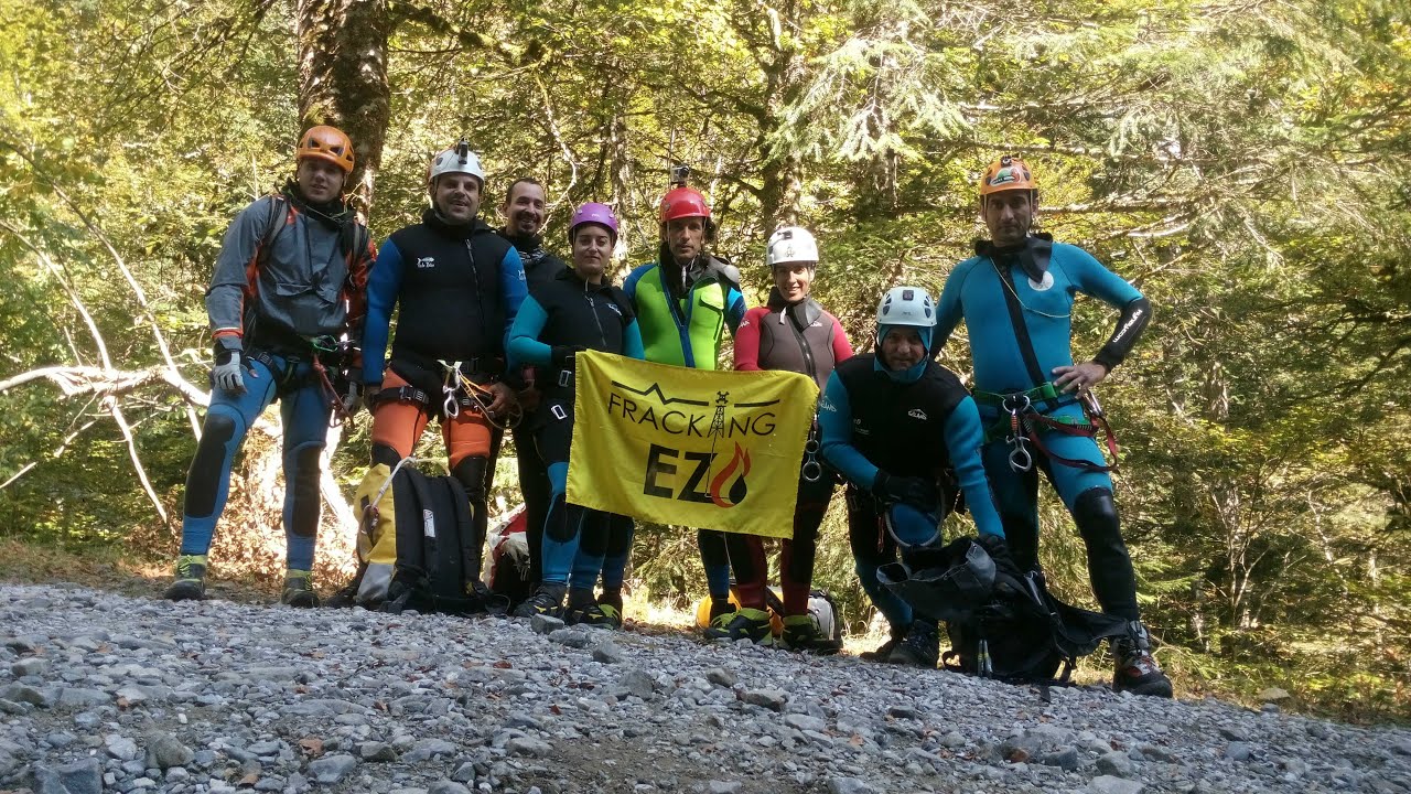 Canyon du Bitet Inférieur. Canyoning Pyrénées Vallée d'Ossau