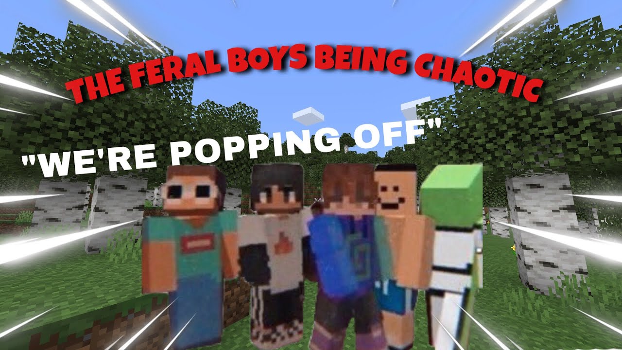 The feral boys being chaotic for 6 minutes straight