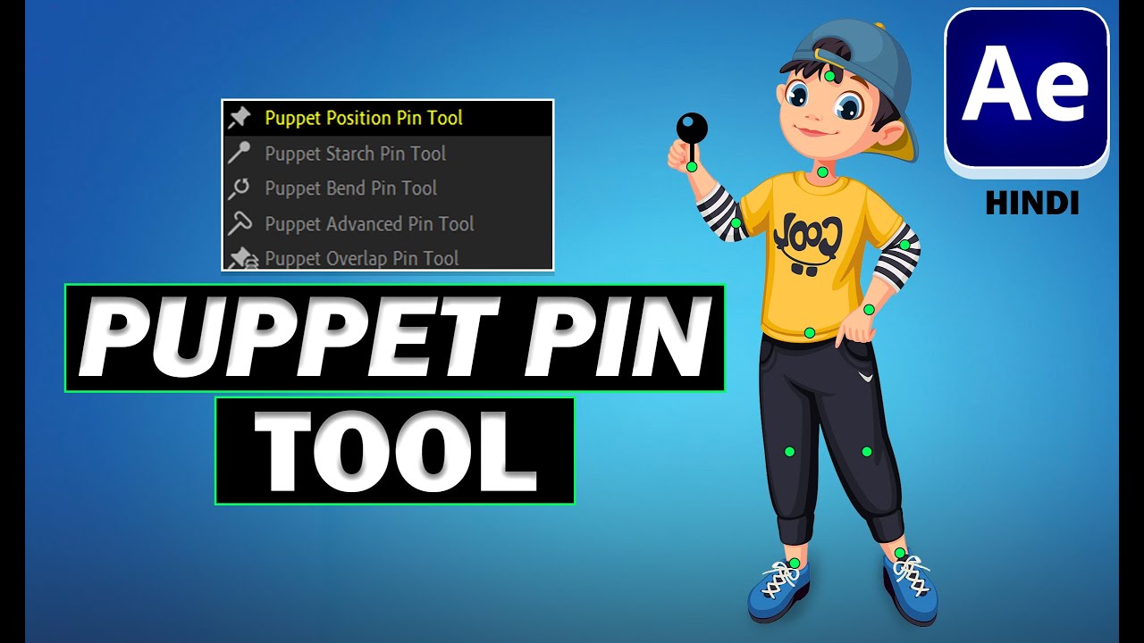 Magic of the PUPPET Pin Tool | 2024 Tutorial in Adobe After Effects - Day 18