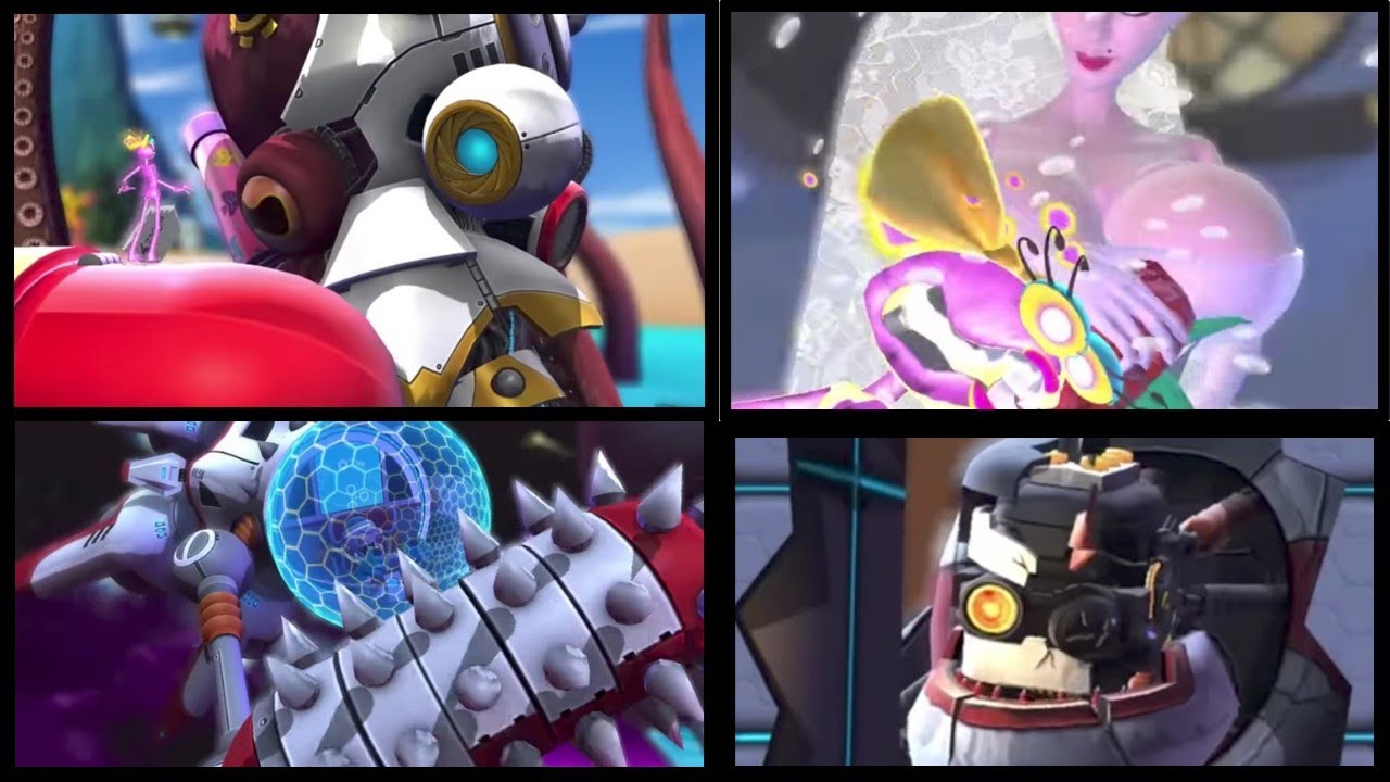 Ms. Splosion Man | All Bosses