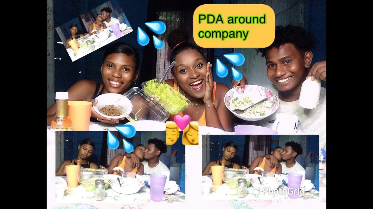 BEING PDA IN FRONT OF OUR FRIEND !!! *** HILARIOUS* REACTION!!!