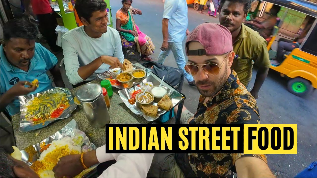 12 Hours Overeating Indian Street Food! 🇮🇳