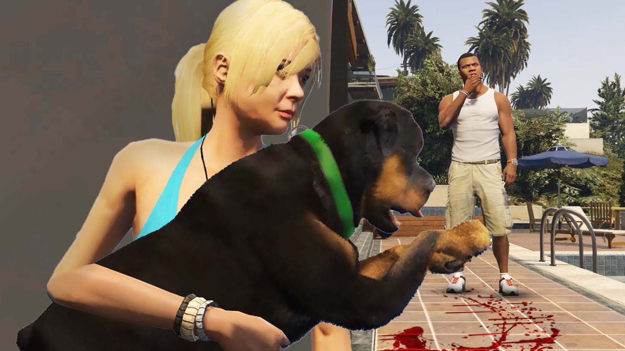 GTA V - Tracey Kidnapped Chop from Franklin