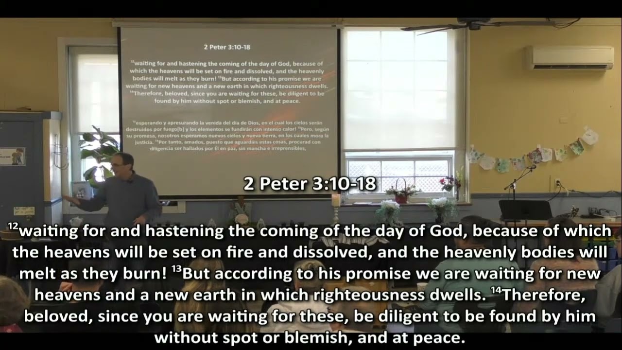 Sermon - What kind of people ought you to be? - January 11th, 2026